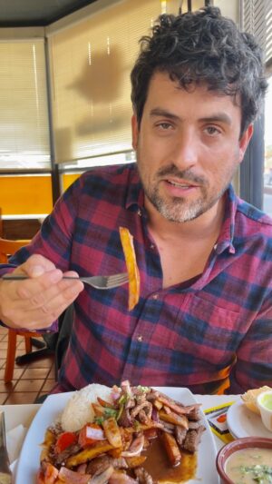 Ed Weeks Instagram - Peruvian DELICIOUSNESS in LA’s Koreatown! 🇵🇪🇺🇸 @rikasperuviancuisine #WeeksEats
.
#peruvianfood #ajisauce #lomosaltado #tallarinverde #bistec #food #foodporn #foodreview #instafood #california