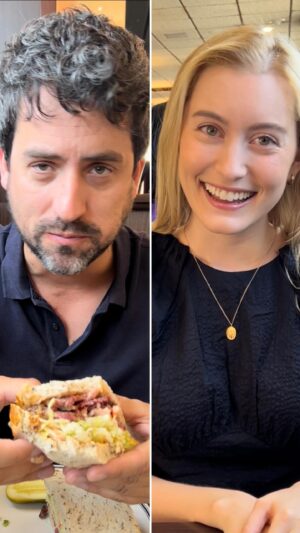 Ed Weeks Instagram - Arguably the best pastrami on rye in LA? with @olivialeighmacklin at @langersdeli #WeeksEats
.
#deli #pastramisandwich #pastrami #rye #langers #cheesecake #latovegas #oliviamacklin #food #foodporn #foodreview #instafood #losangeles #dtla