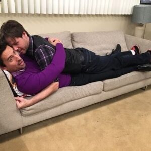 Ed Weeks Instagram - As we hurtle towards the 10 year anniversary of The Mindy Project what is there to write that hasn't already been written? Let's do it in slides.

1. Young bucks in between takes, my script in hand. In the early days I was always paranoid I didn't know my lines, and that I always needed a wee. Both would hugely frustrate @ikebarinholtz.

2. Ike's revenge.

3. Season 2 fatsuit. You had to step into it (you didn't, I did) through a posterior zip rather like a onesie. My trailer buddy Chris Messina was often called on for emergency unzips when I had drunk too much coffee.

4. Our queen, our benefactor, our creative genius, our cheerleader. And @mindykaling. Hahaha I did a comedy joke!

5. Rehearsing for the wedding dance in the finale. Choreographed brilliantly by @alison_faulk. I was so good at dancing that I was invited to extra rehearsals, just me, so my fantastic dancing could be further admired and studied. That was definitely why.

6. Over the seasons our family blossomed. The addition as series regulars of @bethgrantactor @xoshroq @adam.pally @fortunefeimster @rebeccarittenhouse and @garretdillahunt added exponential light and gloriousness. I was the luckiest pup to work alongside this cast, these writers, this crew—and 85% of them still return my calls.

7. Garret right before one of his relaxing hugs. Such soft arms!

8. "That body of yours is absurd."

9. Quite right.

Love to everybody who participated and watched (now, now). It truly was the best of times.
