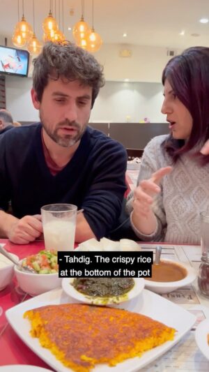 Ed Weeks Instagram - PERSIAN FOOD! at the delicious @farsicafe1 with @nelootv @braveellie @thedavidzucker #WeeksEats
.
#persianfood #tahdig #tahchin #fesenjan #stew #ghormesabzi #kabob #kabobs #beef #steak #kobideh #lamb #lambshank #food #foodporn #foodreview #foodcoma #instafood #losangeles #california