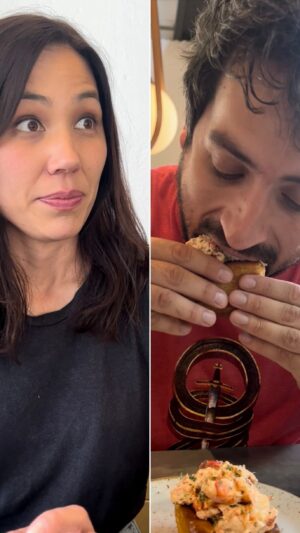 Ed Weeks Instagram - Lobster rolls & Toto with @michaelaconlin at  Rappahannock Oyster Bar @rappbardtla #WeeksEats
.
#oysters #oyster #lobsterroll #lobster #seafood #toto #food #foodporn #foodreview #instafood #losangeles #dtla #california