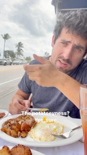 Ed Weeks Instagram - An American “brunch” can sustain a non-American for 4 days! 🇺🇸 #WeeksEats