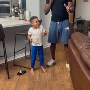Eddie Jackson Instagram - Moments like this are priceless.. My son is a fool like his daddy! #father #fatherhood