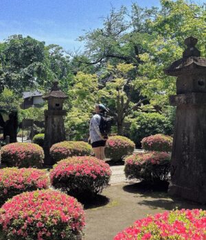 Edo Peltier Instagram - en mi natal japón 
🌸🎏