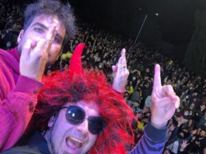 Eduardo 'Lalo' Ibeas Instagram - Muchas Gracias Temuco, que rico volver a sentir la energía de los recitales masivos !!! Se pasaron todos los que fueron, lo pasamos increíble!!