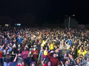 Eduardo 'Lalo' Ibeas Instagram - Muchas Gracias Temuco, que rico volver a sentir la energía de los recitales masivos !!! Se pasaron todos los que fueron, lo pasamos increíble!!