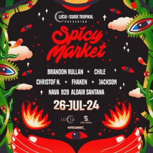 Eduardo Miranda Instagram - ¡La cuenta regresiva comienza! 🥵 Próximo 26 de Julio traemos al puerto una de las fiestas más picantes de la música electrónica @spicymarket 🌶️ en colaboración con uno de los mejores clubs de Acapulco @lucia.acapulco 🪩🎉

¡𝗡𝗼 𝘁𝗲 𝗹𝗼 𝗽𝘂𝗲𝗱𝗲𝘀 𝗽𝗲𝗿𝗱𝗲𝗿! 𝗖𝗼𝗻𝘁𝗮𝗰𝘁𝗮 𝗮 𝗻𝘂𝗲𝘀𝘁𝗿𝗼𝘀 𝗥𝗣’𝘀 𝗽𝗮𝗿𝗮 𝘁𝘂𝘀 𝗮𝗰𝗰𝗲𝘀𝗼𝘀 𝘆 𝗥𝗲𝘀𝗲𝗿𝘃𝗮𝗰𝗶𝗼𝗻𝗲𝘀 🥂 link en bio!!

🎫 Acceso Hombres: $300
🎟️ Acceso Mujeres: $100
📍 Escénica s/n, Guitarrón, 39880 Acapulco.
 
@brandonrullan
@eduardoelchile 
@toto_jlv 
@fhaken 
@anihdj 
@trippy.s.life 
@aldair.santana_
