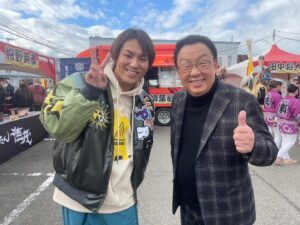 Eiko Kano Instagram - 地元、宮城県でロケでした。お正月放送です！！
梅沢富美男さんありがとうございました🐼