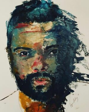 Eka Darville Instagram - #fanartfriday never posted one of these before but @lriley17 kinda blew my mind with this one. Honoured brother. Thank you🙏🏾😌