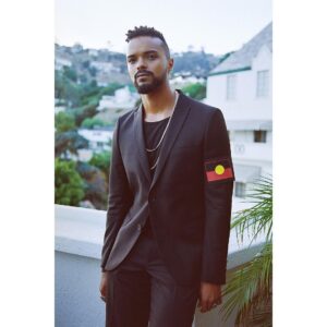 Eka Darville Instagram - Thank you @gqaustralia for another great write up 🙏🏾✊🏿 my Aussies, go Gutenberg at your local news stand and for the rest of ya’ll hit the link in my bio. 📷 @jaketerrey 🕴🏽 @lucywarrenstyle ❤️💛🖤 #respectculcha