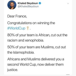 Eka Darville Instagram - #Repost @chakabars
・・・
Every time I’ve been to France I’ve experienced crazy racism, even worse than the USA & the UK but, there are so many good people there who aren’t like that. It’s for those people to change the country. Former French president Jacques Chirac acknowledged that "Without Africa, France will slide down into the rank of a third [world] power." Chirac's predecessor François Mitterand already prophesied in 1957 that "Without Africa, France will have no history in the 21st century." $450 billion goes out from the 14 French speaking African countries each year to repay the French for decolonisation. After they ripped up Togo for kicking them out, the other French speaking African countries agreed to pay a indefinite colonial debt. Don’t you think it’s time for change? 🇫🇷 @paulpogba @k.mbappe29 Also don’t forget what they did and are doing to Haiti 🇭🇹