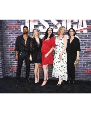Eka Darville Instagram - Bitter Sweet evening celebrating the final 13 episodes of #JessicaJones so grateful for 5years of it all with @therealkrystenritter @rachaelmaytaylor @carrieannemoss @melissa.rosenberg June 14 @netflix