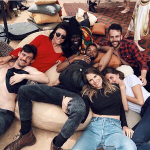 Eka Darville Instagram - So many of my favourite faces! Thank you for sending us off in style 🤙🏾💋🚀