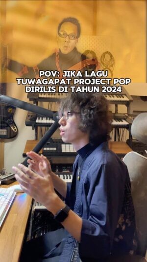 Eka Gustiwana Instagram - Kalian umur berapa pas pertama kali dengerin lagu ini?
.
Diajak mengemas ulang lagu Tu Wa Ga Pat milik @project.pop dengan sedikit sentuhan instrumen tradisional Indonesia. Thanks @musicastudios @project.pop @opungirwan, pas ngerjain lagu ini jadi berasa kembali ke masa remaja 🥹
.
Arr & Prod: Eka Gustiwana
Ethnic: @ganzerlana 
Mixed by: @studionyaekos 
Mastered by: @opungirwan