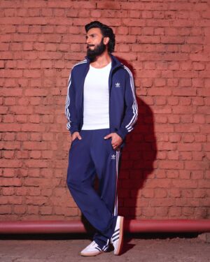 Eka Lakhani Instagram - Suave Superior. @ranveersingh for @adidas 

#StyledByEka
Style Team @itsfatimabaluch @team___e 
Dress Team @harikrishgk1
Hair @aalimhakim @mustaqeem_salmani
Makeup @mahadevnaik08
Photographed by @prasadnaaik