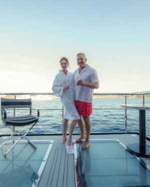 Elena Lyons Instagram - I can’t wait to be back on the water, and this time you can join us! We will be cruising for 5 days on @ritzcarltonyachtcollection brand new yacht the ILMA 🛥️

December 6-11 join us @richforever @fatjoe and a bunch of our other friends for a great time while supporting a fantastic cause. All proceeds will benefit the e @grantcardonefoundation 💪

Comment CRUISE if you want to book a spot and join us!
