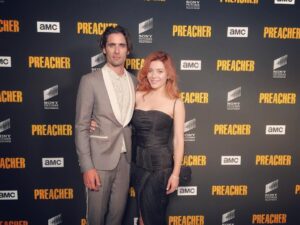 Elena Satine Instagram - Watch my handsome husband on @preacheramc 💗