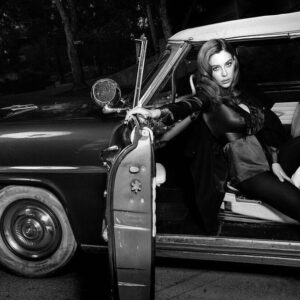 Elena Satine Instagram - Stealing my husbands wheels... 📷 @tizianolugli