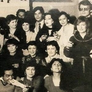 Elena Satine Instagram - Happy New Year! 
We partied like it was 1989. (Pictured, my mama and friends NYE ‘89)