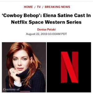 Elena Satine Instagram - See you space cowboy...