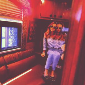 Elena Satine Instagram - tour bus blues, 1977