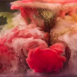 Eline Powell Instagram - Sometimes emotions look just like this in my mind. 😮 Amazing art by @kimkeever.art