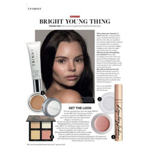 Eline Powell Instagram - Thank you so much  @countryandtownhouse for beautiful shoot and interview and all of the artists at work! Swipe right to see page!  #Repost @nathalieeleni_beauty
・・・
By beauty page in this months @countryandtownhouse interview and get the look with incredible @elinepowell from @Siren 🧜‍♀️ with #hudabeauty #highlights photo by @rvds and hair by @chloesandozhair make up by me x