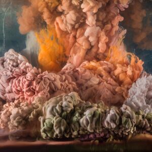 Eline Powell Instagram - Sometimes emotions look just like this in my mind. 😮 Amazing art by @kimkeever.art