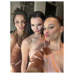 Eline Powell Instagram - They say what’s on the internet is forever…. Up on the grid they go! I’ll gladly be reminded of the bliss that were these days for the rest of my life ❤️
Love you very much my Louise @folaevansakingbola and I am truly grateful I was called to be one of your angels, for angels they are @elarica @nushcope ❤️ Thanks for the excellent shots @thegodards👌📷