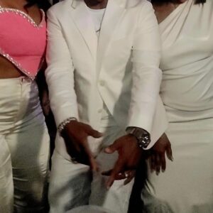 Elise Neal Instagram - Our forever young " brothertothenight " @larenztate was looking too cool hosting the all white party 💃🏾💃🏾 Thank you buddy for vibing  with @monyettashaw & me 😊 #goodtimes 💯
[Now I needed a day to recover 😆]