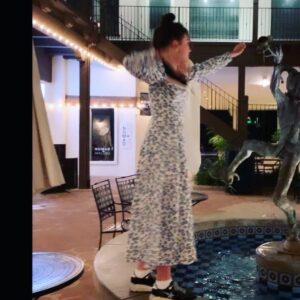 Ella McKenzie Instagram - 💃🏻 and almost falling into a fountain ⛲️
