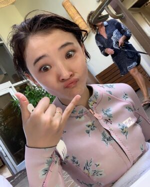 Ella McKenzie Instagram - End of summer days!
1. Coconuts 🥞 
2. 🧜‍♀️🤿 and *don’t worry, it’s a blister from paddle boarding 
3. 🌅 by Ella 
4. 🌅☁️ by little brother Romeo