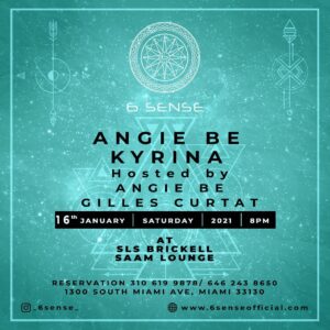 Élodie Bouche Instagram - “6 SENSE” 🎵
TONIGHT LET’S DANCE 💃
FREE ENTRANCE 🤍

SLS BRICKELL 
Saam Lounge

PASSIONATE OF MUSIC ONLY 😉

@_6sense_ 
@angiebemusic 
@kyrina.dj 
@slsbrickell 
@saamlounge 

#dj #producer #djproducer #musicproducer #music #femaledj #miamidj #nydj #ladj #miami #party #tribal #tribalmusic #drums #dance #party #lounge #nightclub #nightlife #sls #model #djlifestyle #djlife #love #musiclover #6sense