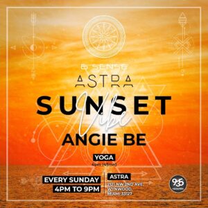 Élodie Bouche Instagram - TODAY - ASTRA - 4pm to 9pm🌅
🧘‍♀️YOGA at 4pm 

📍 @astramiami 
🧘‍♀️ YOGA instructor : @laurenpolimeni 
🎵 @_6sense_ 

JOIN US ON THE BEST ROOFTOP 🎵😃

#party #miamiparty #dj #yoga #yogateacher #music #rooftop #miamirooftop #dance #chill #housemusic #musiclover #miamiyoga #love #astra #6sense