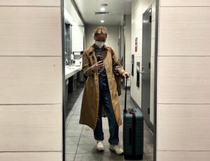 Eloise Mumford Instagram - la for a hot second.