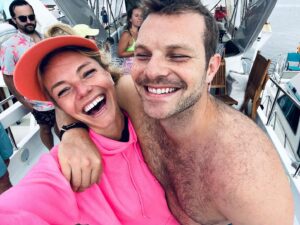 Eloise Mumford Instagram - 1 boat, 2 Mumfords.