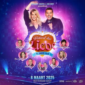 Eloy de Jong Instagram - @festival.der.liebe 8. Maart in @rotterdam.ahoy. Zo trots erbij te mogen zijn en zo veel zin in! ❤️🇳🇱🇩🇪 #schlager #festivalderliebe #wevierenhetleven @tina10a @olafbergermusic @nicole__official__ 

Liebe fans. Ich hoffe ihr kommt allen nach Rotterdam am 8. März 2025. es wird MEGA! 🙏🏻❤️ #diebestenfans