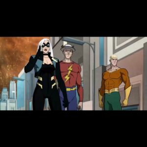 Elysia Rotaru Instagram - She got it from her mama! #blackcanary @dcofficial 
Thank you for the lovely chat @cbrofficialpage 
🎙️What a honor to voice BOTH Dinah Drake and Dinah Laurel Lance in the latest film: Justice League: Crisis on Infinite Earths – part three. Plus…a young Wonder Woman! 💥 Hope you like the movie. 
Have you watched it yet? @dcofficial