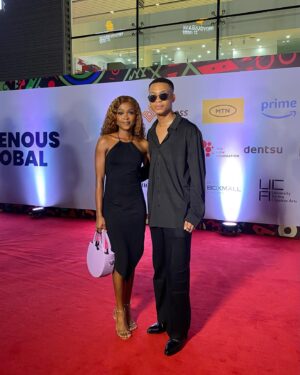 Emeka Nwagbaraocha Instagram - Lucky x Amaka

Always a Pleasure sharing a Scene with this Superstar ❤️⭐️✨

#Orah #Afriff2023
#TheRising #BoyOnFire