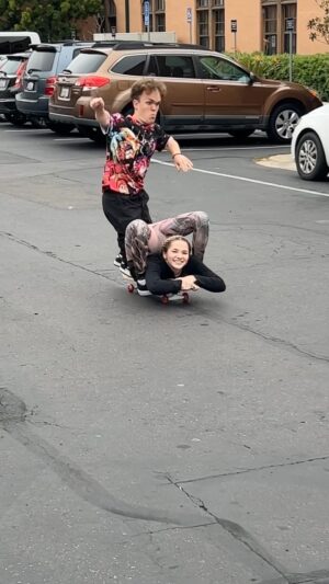 Emerald Gordon Wulf Instagram - Skateboarding has never seen this level of innovation #xgames @emeraldgordonwulf