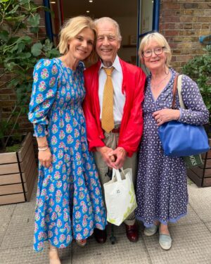 Emilia Fox Instagram - I just wanted to say a MASSIVE thank you to those who have sent birthday messages from far and wide and those nearest and dearest who I got to spend time with over the last week - all who have made my 50th birthday so, so special. It really has been made so memorable by the kindness and thoughtfulness of so many people. I am HUGELY grateful. Big 🩷

1. My favourite almond ice cream, with a candle, which reminds me of wandering Roman streets falling in love with @jonathanstadlen

2. My mum and dad who made me and who have been the most incredibly loving parents for 50 years. 

3. How my birthday started on a night shoot at work until 4am where the crew still managed to find the energy to sing Happy Birthday!