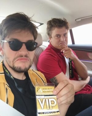 Emilien Vekemans Instagram - 🎬“La Vinaigrette” en V.I.P 
#sevenhillsfestival
#selectionofficielle
#shortfilm
