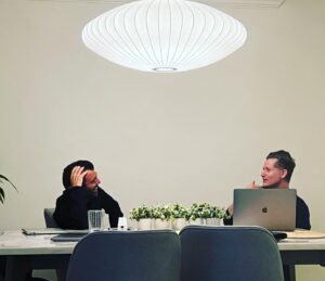 Emilio Insolera Instagram - It’s finally here - cheers to the kick-off of this EPIC collab! 🤝 Let’s make magic together 💫🙌 #teammates #collaboration #film @emilioinsolera