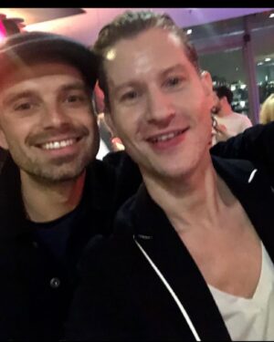 Emilio Insolera Instagram - Happy birthday bro @imsebastianstan ! Even though we’ve already texted via sms, I’m wishing this to ya once more so the world knows you’r one of the coolest dude in this planet 👊