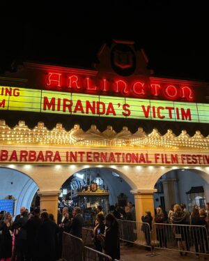 Emily VanCamp Instagram - Beautiful night celebrating everyone’s hard work on #mirandasvictim at the opening night of SBIFF. We loved making this film by the wonderful @michelledannerla and can’t wait for you to see it. 

Styled by @petraflannery 
Dress by SA SU PHI
Shoes by Jimmy Choo
Jewelry by Anita Ko
Clutch by Tyler Ellis