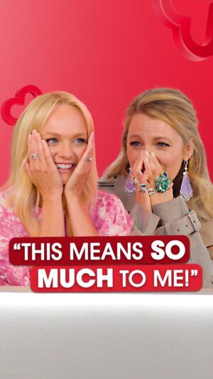 Emma Bunton Instagram - Made something special happen for @blakelively as she finally got to meet her @spicegirls fave, our very own @emmaleebunton! 

Watch as they fangirl over each other and plan the next big Spice Girls moment - available now on @globalplayer ✌️💖☮️