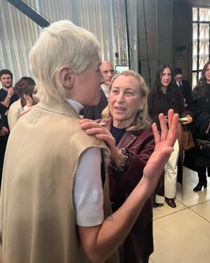 Emma Corrin Instagram - literally just this 

love you @miumiu ❤️ thank you