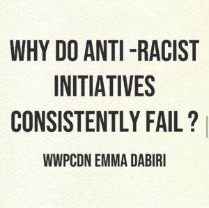 Emma Dabiri Instagram - No “new content” needed but just a reminder from 2021 ♾️

Allyship is dead. It must be abundantly clear to everyone that the allyship // privilege paradigm DOESNT WORK. A reimagined framework (and once the dust settles), the hard work of offline coalition building is the only way out of this…

"Whiteness' was a concept popularized by convincing one group of people it would make their lives better, and demonstrating it through the brutal dehumanisation of another group. Now all “whites” even (especially) those who lived in shit conditions and had little power in any other quarter of their lives had the power of life and death over these 'others'. This is a 'truth' that's had close to 500 years to really embed itself. The question I pose is this: does telling 'white' people that racial equality means that their lives have to literally get worse (*but thems the breaks) really seem up to the challenge of uprooting this centuries-old pernicious promise?

The allyship narrative is an iteration of the same process of maintaining and reaffirming whiteness, proposing charity at the expense of solidarity. Little in the mainstream anti-racist schtick focuses on challenging the idea of ‘white people’ itself. Rather, it takes the category as an unassailable truth, with the emphasis placed instead on making white people nicer, through a combination of begging, demanding, cajoling and imploring.

In the words I so often repeat of Fred Moten “I don’t need your help. I need you to recognise that this shit is killing you too, however much more softly, you stupid motherfucker” 🖤