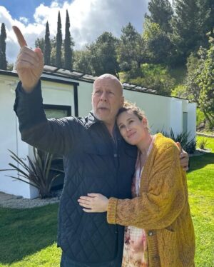 Emma Heming Instagram - Happy Father’s Day to our favorite girl dad. We love you, BW!