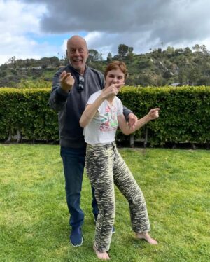 Emma Heming Instagram - Happy Father’s Day to our favorite girl dad. We love you, BW!